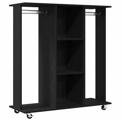 Guardaroba Rovere nero 102 x 38 x 110 cm Legno multistrato
