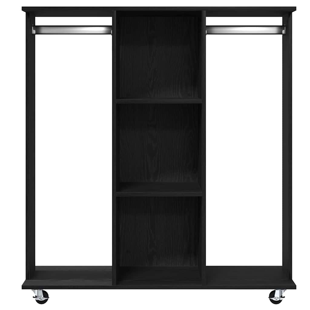 Guardaroba Rovere nero 102 x 38 x 110 cm Legno multistrato