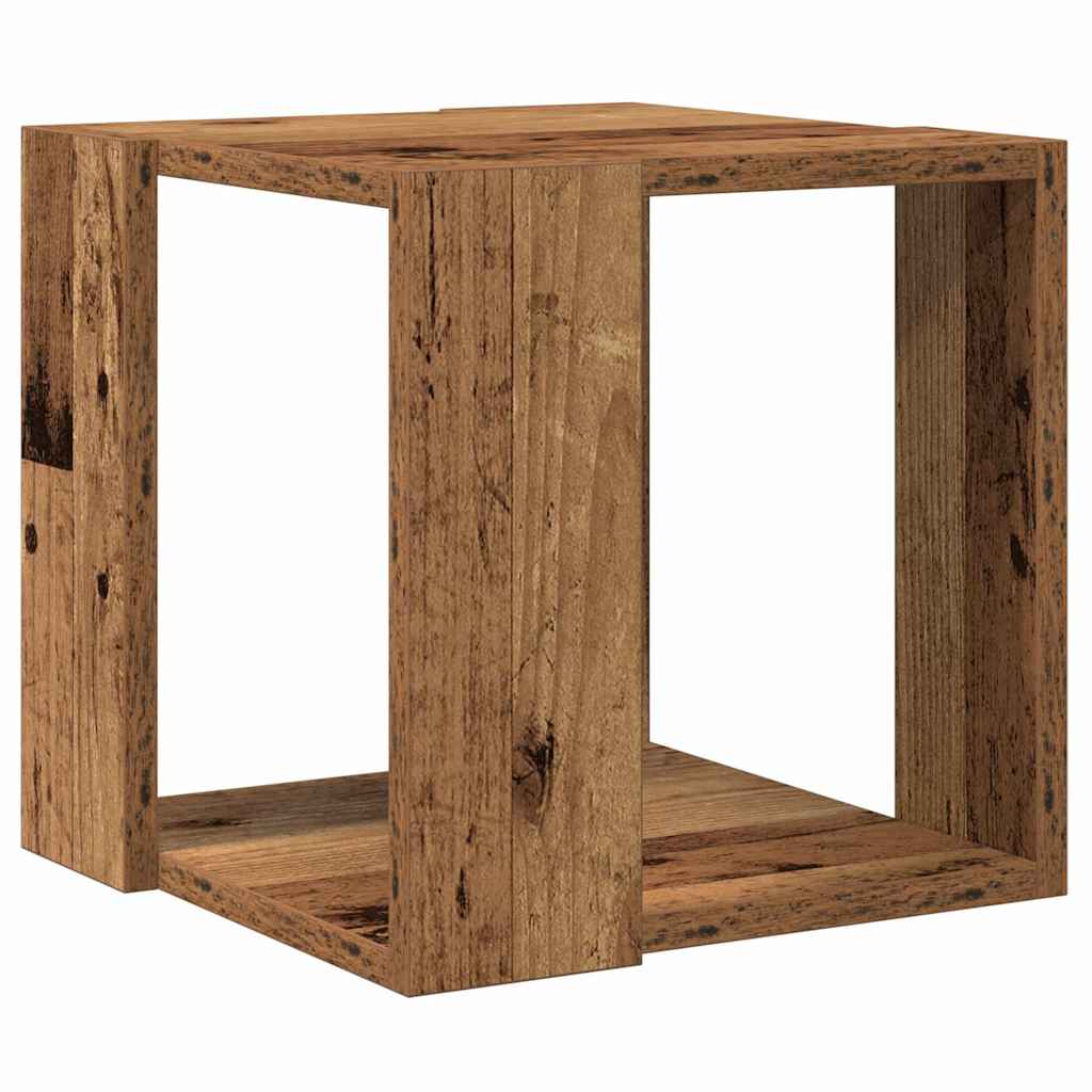 Tavolino da salotto Legno vecchio 32 x 32 x 30 cm