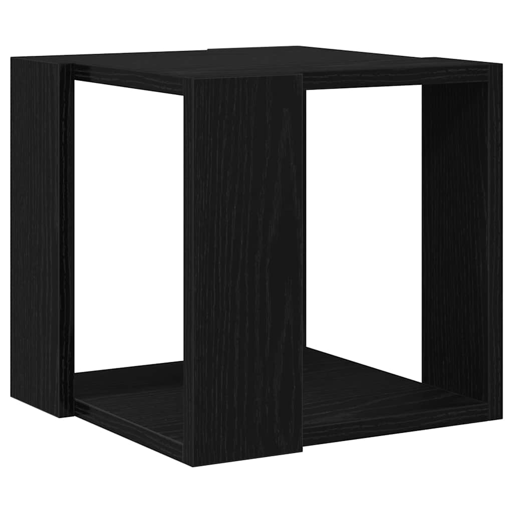 Tavolino da salotto Rovere Nero 32 x 32 x 30 cm