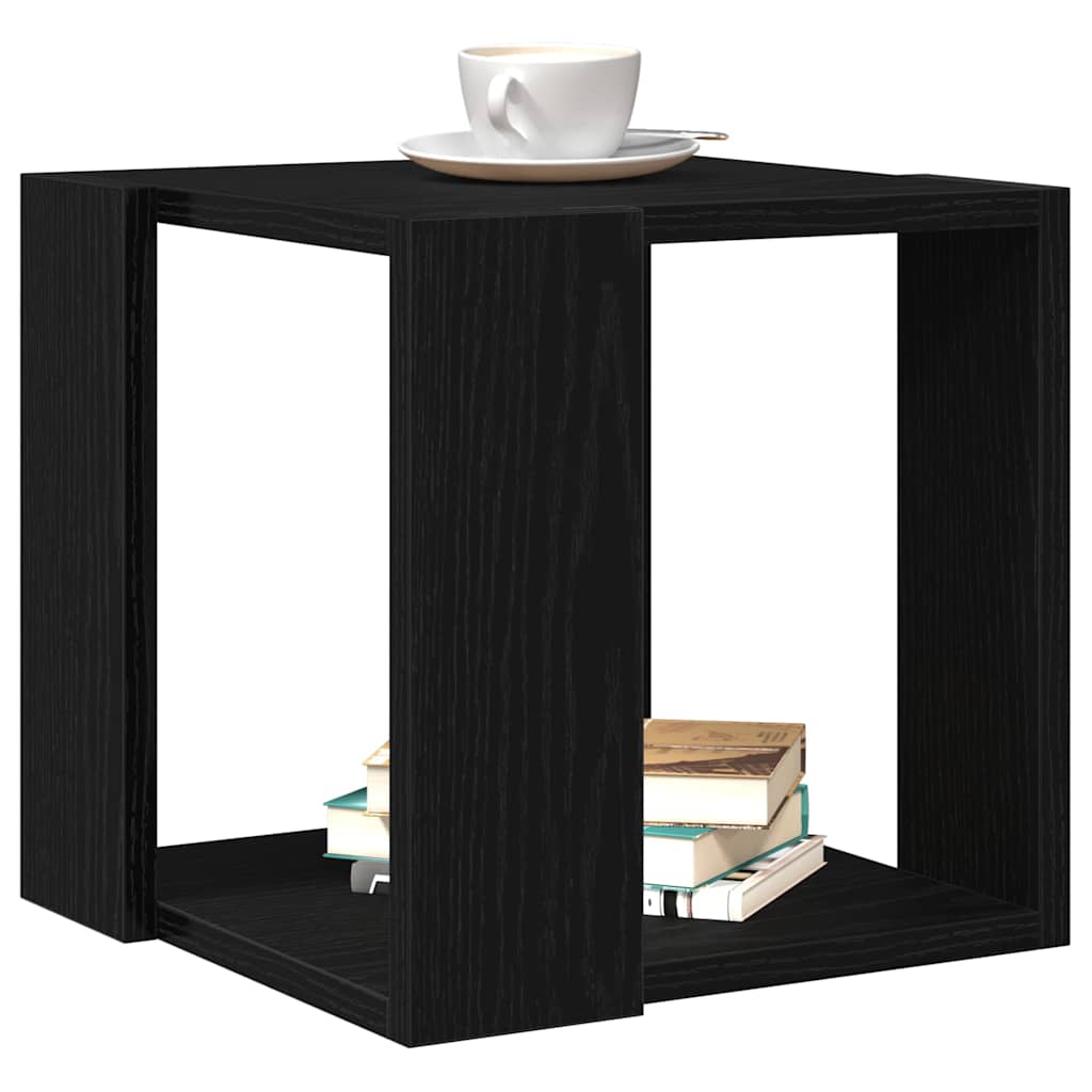Tavolino da salotto Rovere Nero 32 x 32 x 30 cm