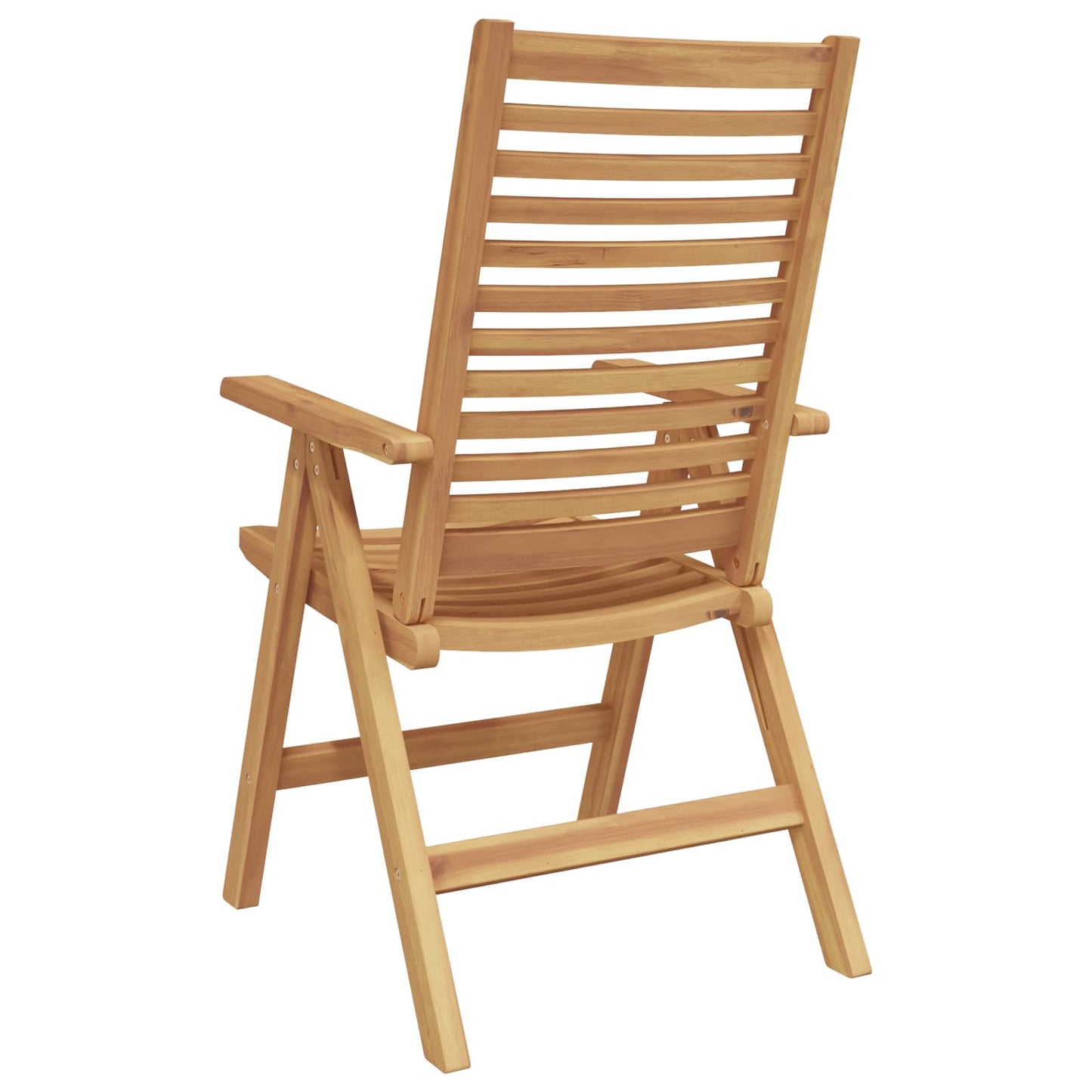 Sedia da Giardino 6 pcs Marrone 52 x 64.5 x 108 cm
