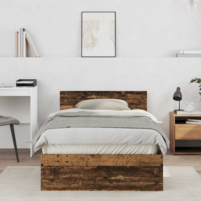 Struttura del letto Legno vecchio 203 x 104 x 70 cm