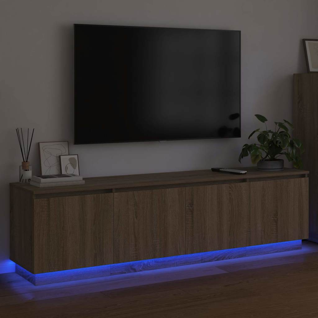 Mobile TV Rovere Sonoma 180 x 38 x 49 cm Legno multistrato