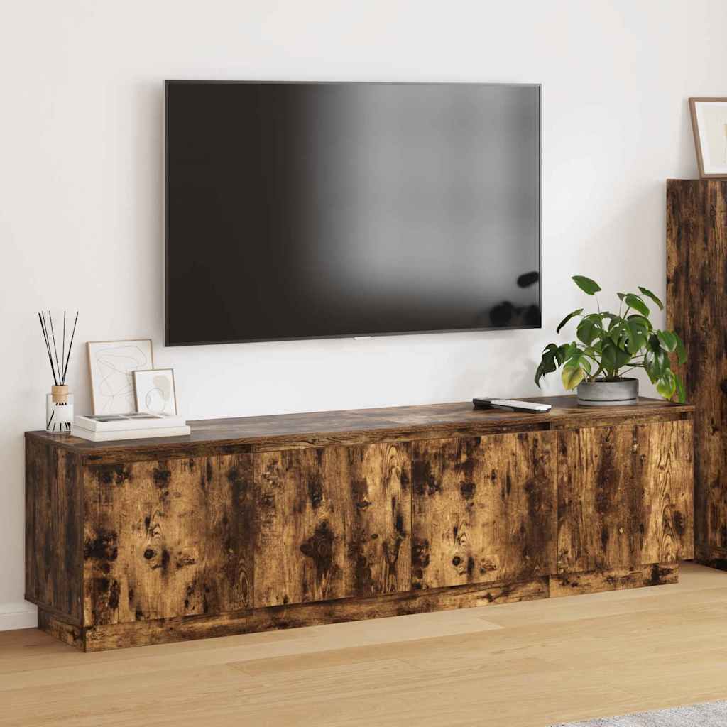 Mobile TV Rovere fumÃƒÂ© 180 x 38 x 49 cm Legno multistrato