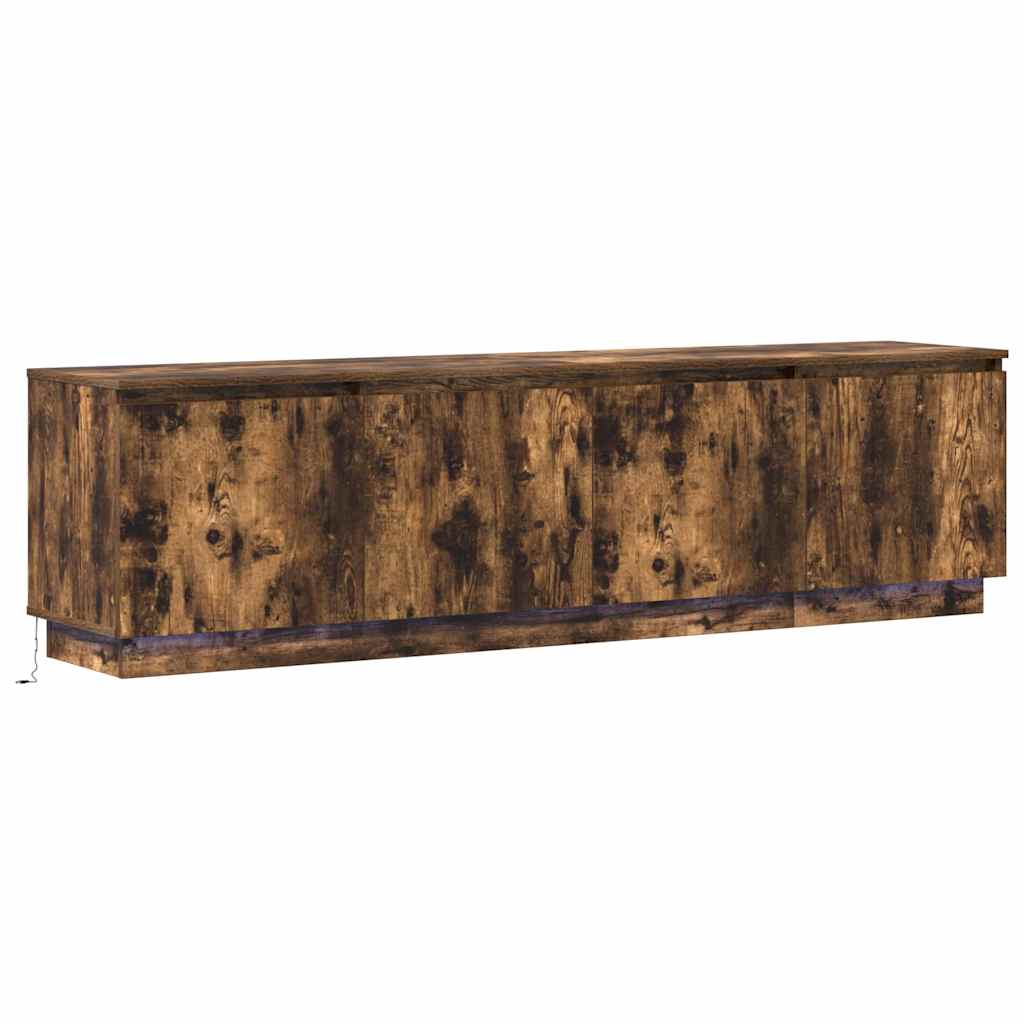 Mobile TV Rovere fumÃƒÂ© 180 x 38 x 49 cm Legno multistrato