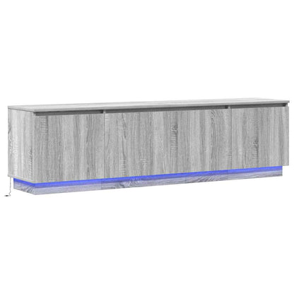 Mobile TV Grigio Sonoma 180 x 38 x 49 cm Legno multistrato