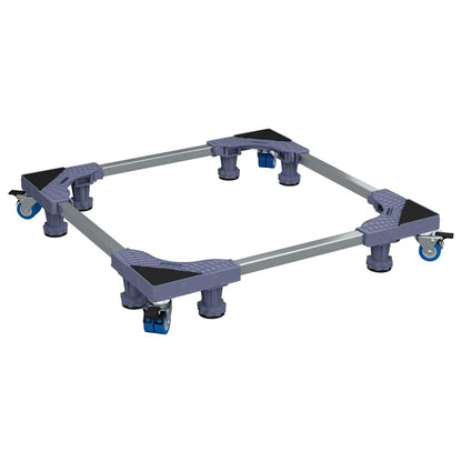 Base per lavatrice Grigio 66 x 66 x 12 cm Acciaio inossidabile