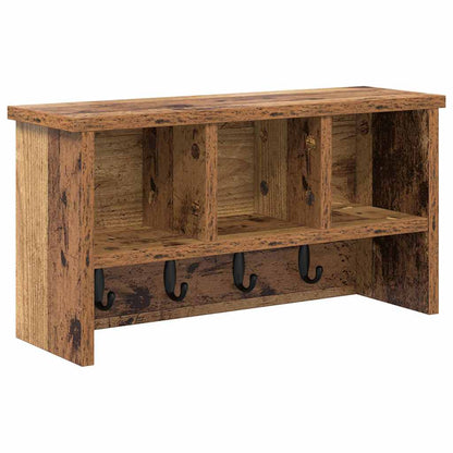 Appendiabiti a muro Legno vecchio 50 x 16 x 26 cm