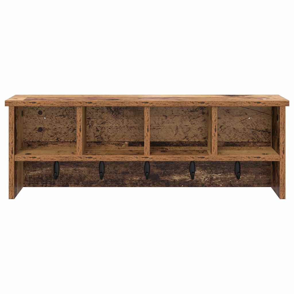 Appendiabiti a muro Legno vecchio 75 x 16 x 26 cm