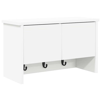 Appendiabiti a muro Bianco 50 x 20 x 30 cm Legno multistrato