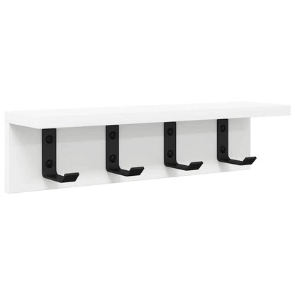 Appendiabiti a muro Bianco 40 x 10,5 x 10,5 cm