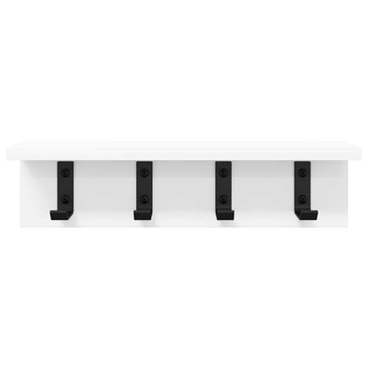Appendiabiti a muro Bianco 40 x 10,5 x 10,5 cm