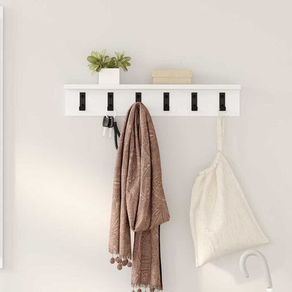 Appendiabiti a muro Bianco 60 x 10,5 x 10,5 cm