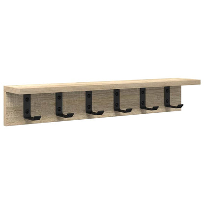 Appendiabiti a muro Rovere Sonoma 60 x 10,5 x 10,5 cm