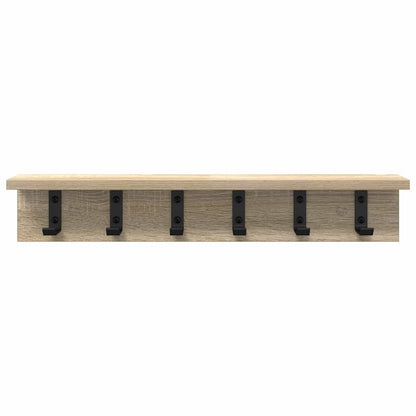 Appendiabiti a muro Rovere Sonoma 60 x 10,5 x 10,5 cm
