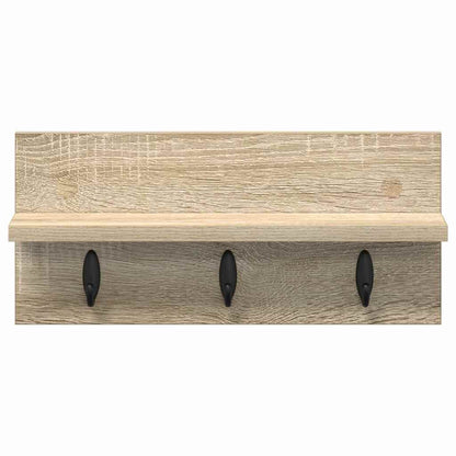 Appendiabiti a muro Rovere Sonoma 40 x 10,5 x 18 cm