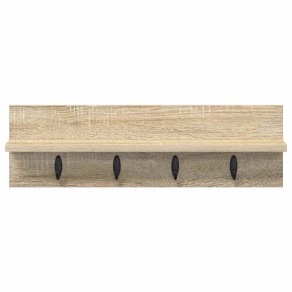 Appendiabiti a muro Rovere Sonoma 60 x 10,5 x 18 cm