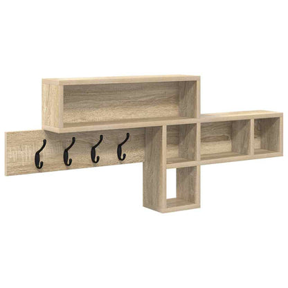 Appendiabiti a muro Rovere Sonoma 100 x 12 x 43,5 cm
