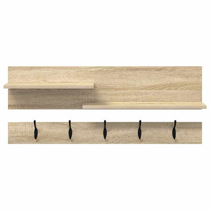 Appendiabiti a muro Rovere Sonoma 90 x 15 x 36 cm