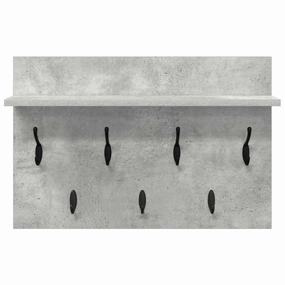 Appendiabiti a muro Grigio cemento 60 x 40 x 12 cm