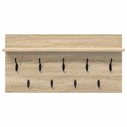 Appendiabiti a muro Rovere Sonoma 80 x 40 x 12 cm