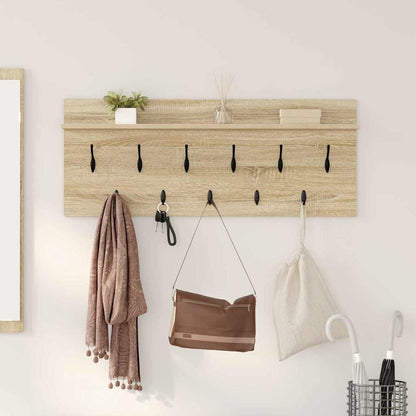 Appendiabiti a muro Rovere Sonoma 100 x 40 x 12 cm