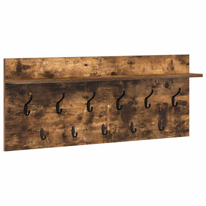 Appendiabiti a muro Rovere fumÃ© 100 x 40 x 12 cm