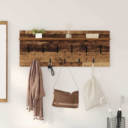 Appendiabiti a muro Legno vecchio 100 x 40 x 12 cm