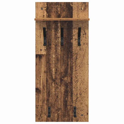 Appendiabiti a muro Legno vecchio 40 x 10 x 90 cm
