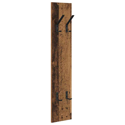 Appendiabiti a muro Legno vecchio 20 x 1.5 x 100 cm