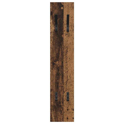 Appendiabiti a muro Legno vecchio 20 x 1.5 x 100 cm