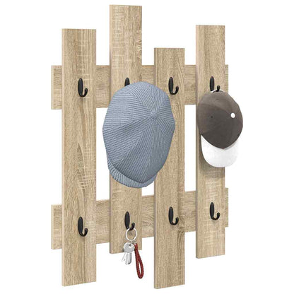 Appendiabiti a muro Rovere Sonoma 60 x 3 x 82 cm
