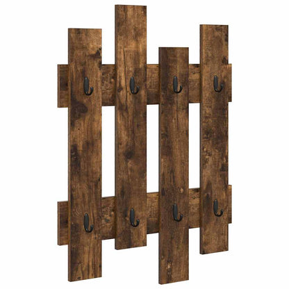 Appendiabiti a muro Rovere fumÃ© 60 x 3 x 82 cm