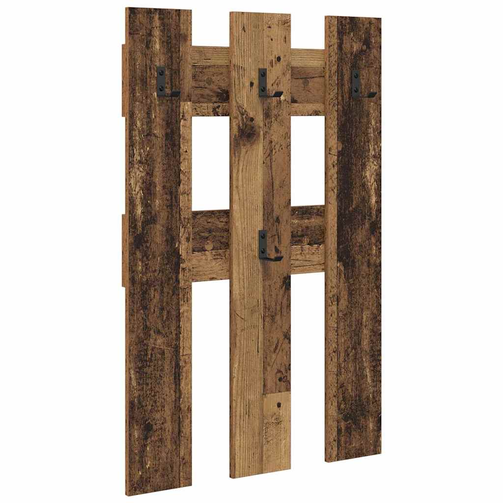 Appendiabiti a muro Legno vecchio 65 x 3 x 100 cm