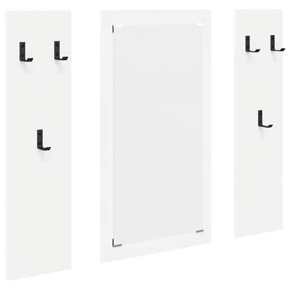 Appendiabiti a muro Bianco 96 x 1,5 x 90 cm Legno multistrato