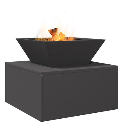 Focolare Nero 50 x 50 x 40 cm Acciaio