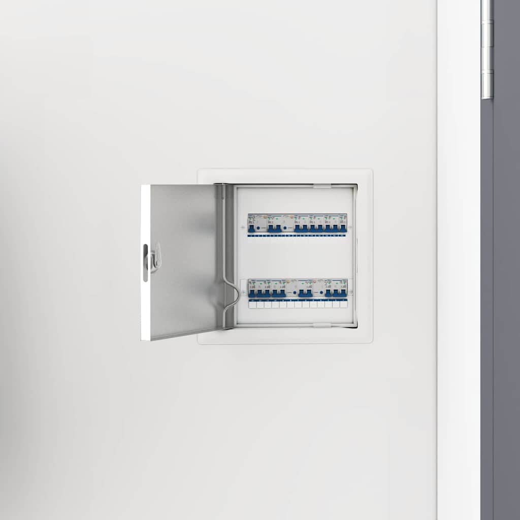 Pannello di Accesso 2 pcs Bianco 63 x 33 x 3 cm Acciaio
