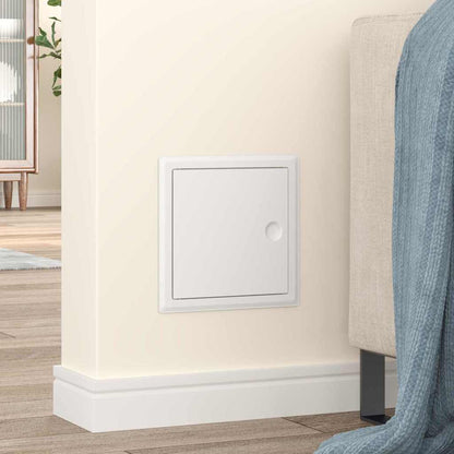 Pannello di Accesso 2 pcs Bianco 63 x 33 x 3 cm Acciaio