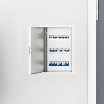 Pannello di Accesso Bianco 63 x 33 x 3 cm Acciaio
