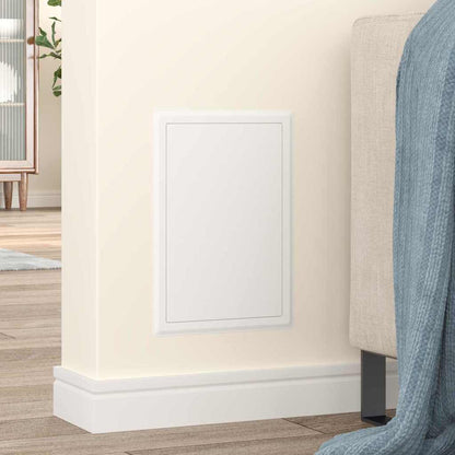 Pannello di Accesso Bianco 33 x 23 x 3 cm Acciaio