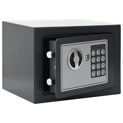 Cassetta di sicurezza digitale Grigio scuro 23 x 17 x 17 cm