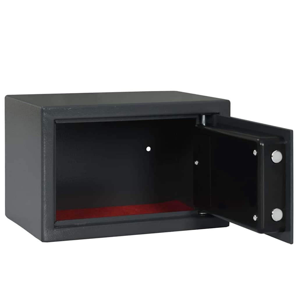 Cassetta di sicurezza digitale Grigio scuro 31 x 20 x 20 cm