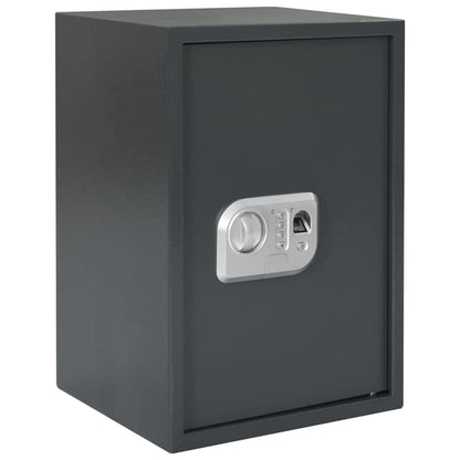 Cassetta di sicurezza digitale Grigio scuro 35 x 31 x 50 cm