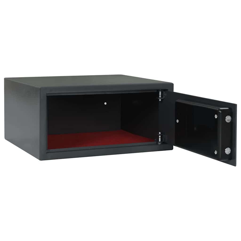 Cassetta di sicurezza digitale Grigio scuro 42 x 37 x 20 cm