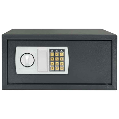 Cassetta di sicurezza digitale Grigio scuro 42 x 37 x 20 cm