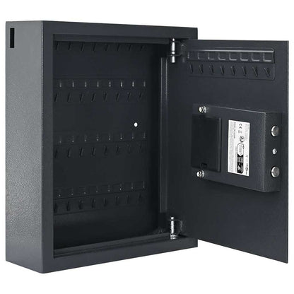 Cassetta di sicurezza digitale Grigio scuro 30 x 10 x 36,5 cm