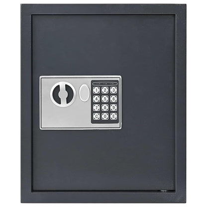 Cassetta di sicurezza digitale Grigio scuro 30 x 10 x 36,5 cm