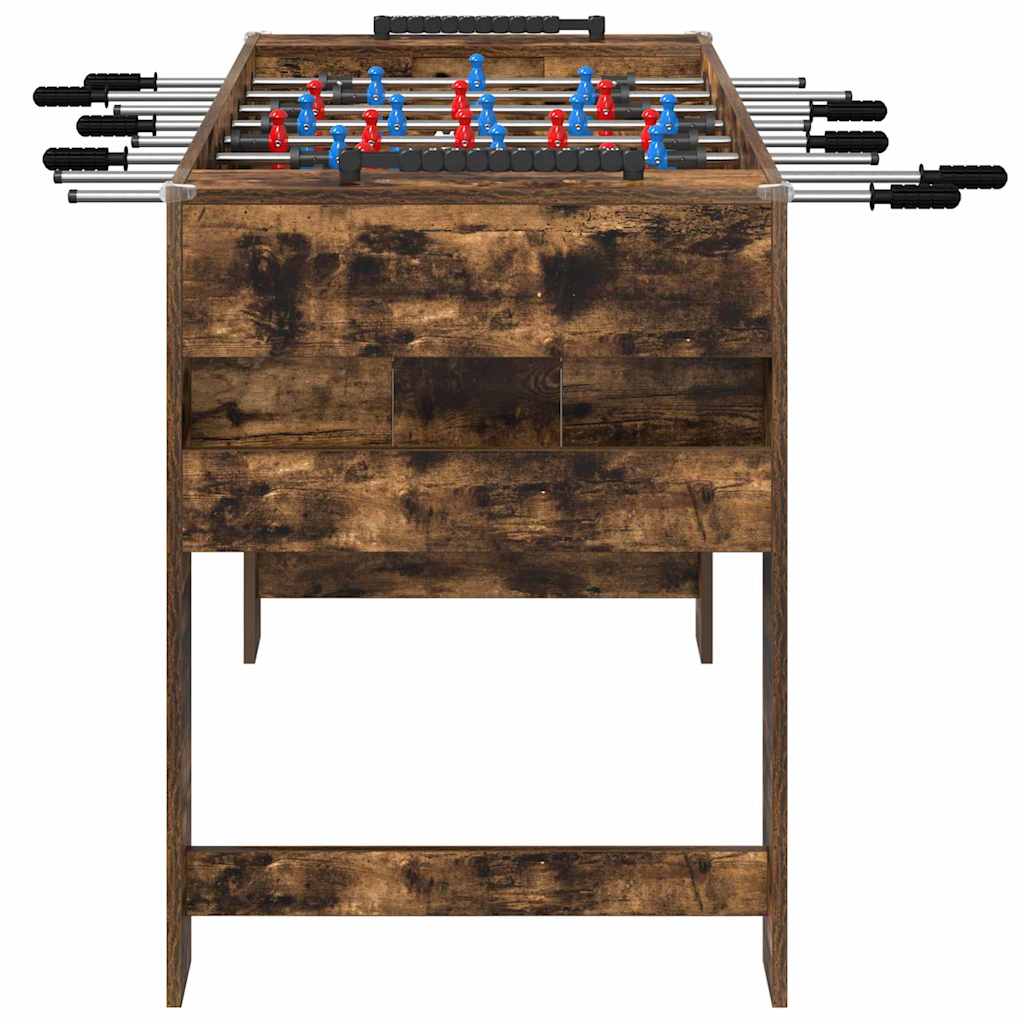 Tavolo da Foosball Rovere fumÃ© 125 x 60,5 x 80 cm