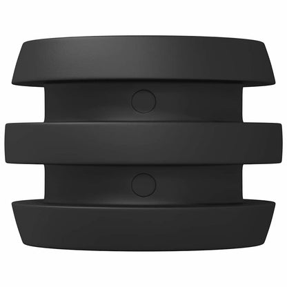Paracolpi per tavolo da calcio balilla 16 pcs Nero 3 x 3 x 2 cm
